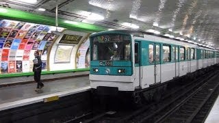 Paris Metro  Line 12  MF 67  Trinité [upl. by Tybald811]