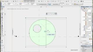 ArchiCAD 15 tutorialcontours and holes in shells RPortierProductionsavi [upl. by Mellicent]