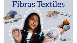 Fibras Textiles Clasificación y proceso de obtención  Parte I [upl. by Lseil454]