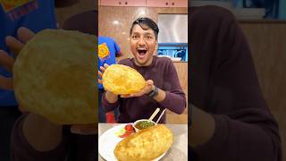 Haldiram Chole Bhature Vs Tewari Brothers Chole Bhature 🤤 কোনটা ভালো খেতে  👀 shorts vlog [upl. by Alleda]