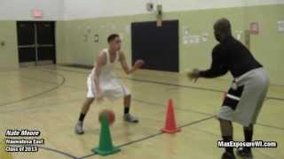 Nate Moore WORKOUT Mixtape Highlights  Wauwatosa East Class of 2013  1st Team AllConference Guard [upl. by Aliak]