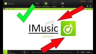 TUTORIAL  DESCARGAR IMUSIC PROGRAMA GRATUITO PARA DESCARGAR MÚSICA [upl. by Ciredor]