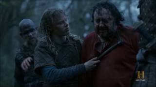 Vikings S04E18  Aelle facing Ragnars grave [upl. by Middleton]