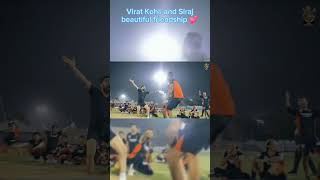 Virat and Siraj friendship viral [upl. by Anauqed]