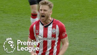 Stuart Armstrong fires Southampton ahead of Everton  Premier League  NBC Sports [upl. by Burkle]