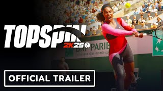 TopSpin 2K25  Official Announcement Trailer [upl. by Nations155]