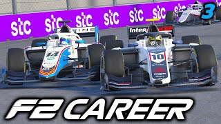 EPIC FIGHTS IN JEDDAH TOO MANY MISTAKES  F2 2022 Career Mode  Jeddah Sprint Race [upl. by Dannel978]