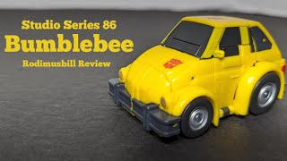 Transformers Studio Series 86 29 Deluxe Bumblebee Figure  Rodimusbill Review [upl. by Andromeda]