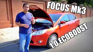 Ford Focus Mk3 III 10 EcoBoost – PL – test i jazda próbna [upl. by Whallon581]