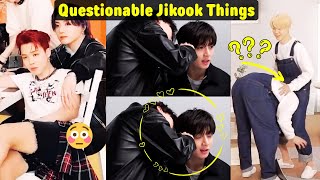 Questionable things JIKOOK have done that make you go Jikook questionable moments 2023 [upl. by Rennie756]