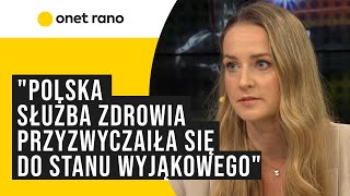 Powódź niszczy gabinety lekarskie quotOni nie myślą o sobie Martwią się że nie dotrą do pacjentówquot [upl. by Catima]