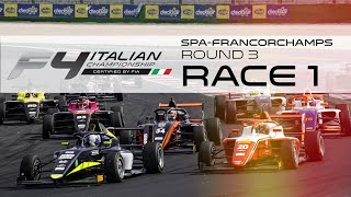 Italian F4 Championship certified by FIA  ACI Racing Weekend Vallelunga  Race 1 [upl. by Aneret716]