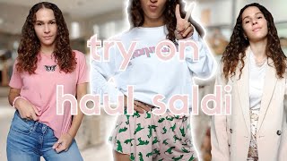 TRY ON HAUL SALDI ESTIVI 2020  hollister tezenis hampm stradivarius amp altro [upl. by Etyak]