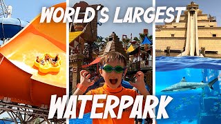 The World’s Largest Waterpark │Atlantis Aquaventure Dubai [upl. by Martinic]