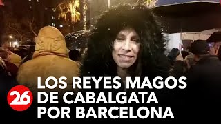 EN VIVO DESDE ESPAÑA  Barcelona espera a los Reyes Magos [upl. by Joline371]