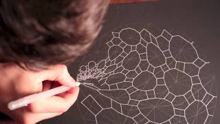 Accretion Disc Geometric ASMR Drawing [upl. by Esiuole919]