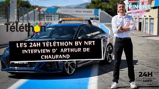 Les 24h Téléthon by NRT le 8 et 9 décembre  Arthur de Chaurand nous parle de lévènement [upl. by Eniamahs566]