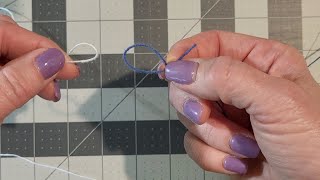 How to Tie a Weavers Knot [upl. by Salamone235]