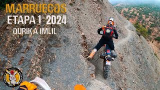 Enduro Atlas Marruecos sin asistencia2024 Etapa 1 Ourika Imlil enduroextremo enduro con alforjas [upl. by Nosreg]