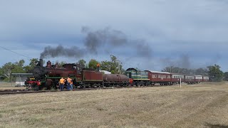 SDSR Downs Explorer quotGoondiwindi Weekenderquot A Journey Onboard From Warwick To Goondiwindi May 2018 [upl. by Leumel]