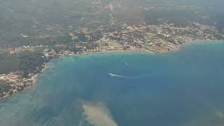 Beautiful Landing at Corfu CFU Airport [upl. by Coralyn]