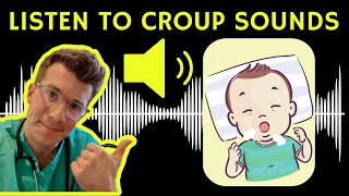 Doctor explains Croup with real example of Croup sounds  Barking Cough in children [upl. by Pauline]