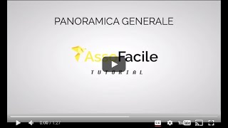 VIDEO 1  Panoramica del gestionale AssoFacile [upl. by Alidia]