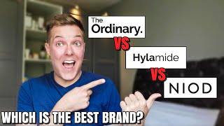 THE ORDINARY vs NIOD vs HYLAMIDE  Battle of the DECIEM brands Finding the best drugstore skincare [upl. by Belldas105]