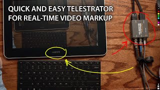 Quick and Easy Telestrator for RealTime Video Markup [upl. by Zimmer]