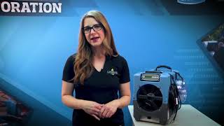 DRIEAZ REVOLUTION LGR  COMPACT COMMERCIAL DEHUMIDIFIER  HOW TO USE [upl. by Cand]