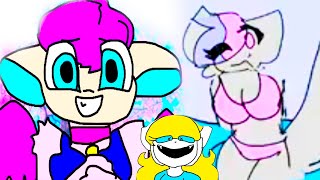 Kitty channel afnan x sashley Trace animation meme cringe compilation [upl. by Eetsirhc439]