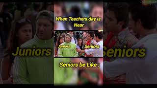 When Teachers day is near Seniors be like  Teachers day special  Tag your Senior [upl. by Redmund]