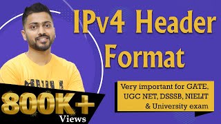 Lec53 IPv4 Header Format – All Fields Explained in Hindi  Computer Networks [upl. by Repohtsirhc715]