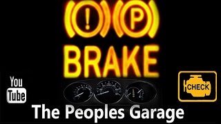 How to Fix a Red Brake Light On Your Dash [upl. by Olaznog]