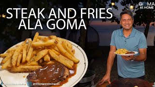 Goma At Home My Version of the Famous Parisian Steak amp Fries [upl. by Longan]