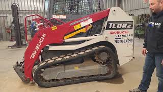 Preuse inspection on a Takeuchi TL8 skid steer [upl. by Hutt]