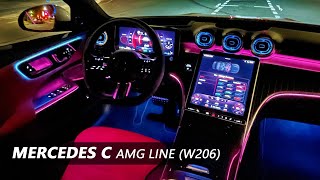 MercedesBenz Classe C W206 Nouvel intérieur 🔥 [upl. by Sterne]