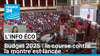 Budget 2025  la course contre la montre est lancée • FRANCE 24 [upl. by Aikenat618]