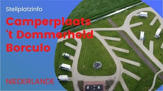 Camperplaats t Dommerholt 🇳🇱 Wohnmobilstellplatz Borculo Achterhoek Niederlande Holland [upl. by Llenroc]