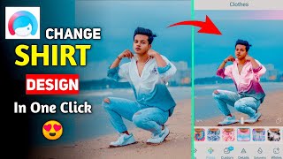 How To Change Clothes Colour amp Design In Facetune 2 App  Dress Change Photo Editing  MURAD Trick [upl. by Jaclin]