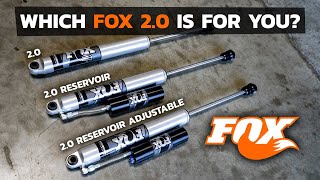 Which Fox 20 Performance Series Shock Should Be on Your Truck [upl. by Aniled710]