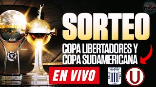 EN VIVO 🔴 SORTEO COPA LIBERTADORES 2024  Grupos de Alianza Lima  U [upl. by Caylor196]