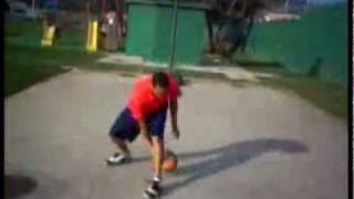 Unseen Streetball Freestyle Tricks Street Basketball Tricks [upl. by Bogoch]