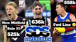 SDS SuperCoachs First Reaction To AFL SuperCoach 2024 Team Picker Bargains Galore [upl. by Ellecrag385]