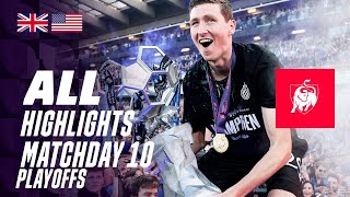 ALL HIGHLIGHTS MATCHDAY 10 👀⚽ Jupiler Pro League PlayOffs 2324 [upl. by Wilser656]