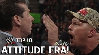 Attitude Era catchphrases WWE Top 10 [upl. by Alahcim284]