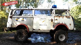 modded Volkswagen T2 4x4 mudding [upl. by Ardith]