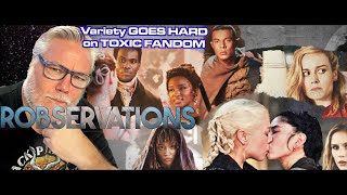 Daily Variety BLAMES TOXIC fans for the studios RUNNING SCARED ROBSERVATIONS 992 [upl. by Irama]