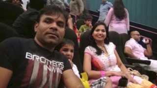 Experiencing Pawanism in Dallas during Attarintiki Daredi Movie Premiere [upl. by Marrissa]