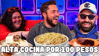 Convertimos 100 pesos en Alta Cocina ft cheflandeta [upl. by Sacks]